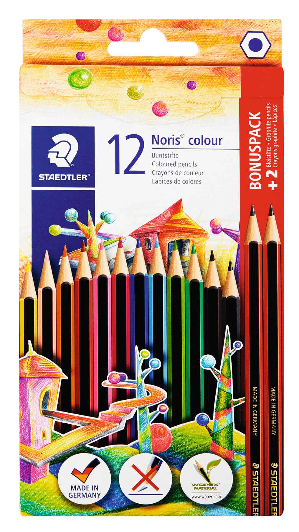 hb colouring pencils