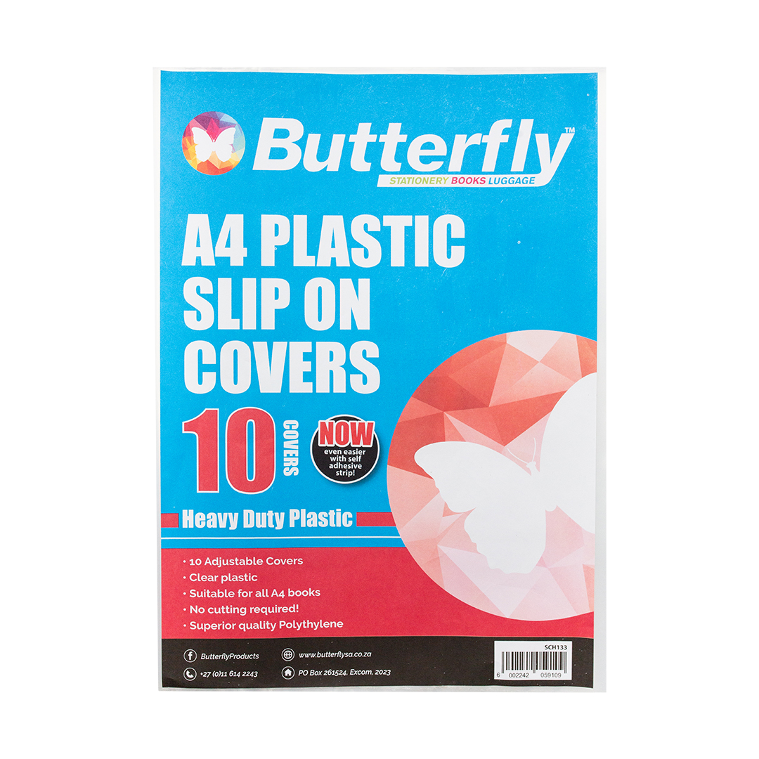 BUTTERFLY A4 PLASTIC ADJ 80 MIC 10'S 