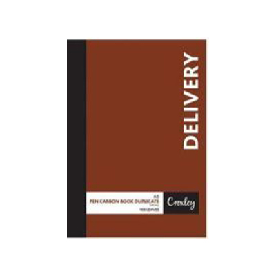 CROXLEY A5 DUPLICATE DELIVERY CARBON BOOK