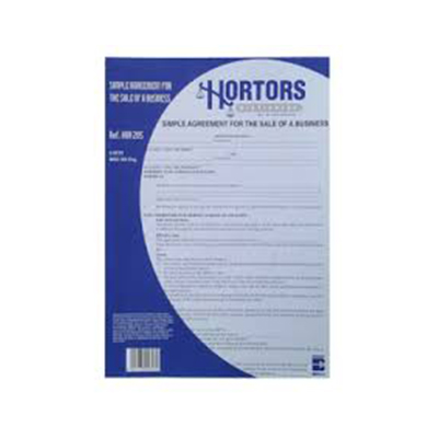 HORTORS PRE-PACKED PARTNERSHIP AGREEMENT FORMS DOCUMENTS
