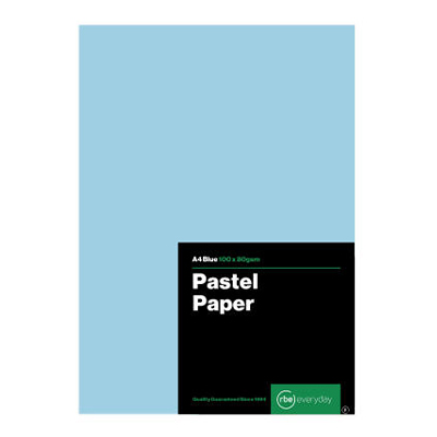 RBE A4 PASTEL PAPER PACKS